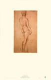 Aktstudie Poster von Raphael 