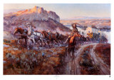Jerkline Prints by Charles Marion Russell