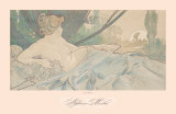 Dawn Print van Alphonse Mucha Dawn Print van Alphonse Mucha