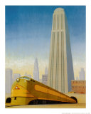Big City Poster by Robert LaDuke