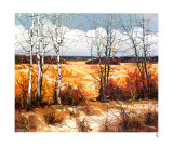 Autumn Afternoon Print by Tin Yan
