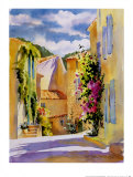 Coastal Village, France Art by Karen McLean