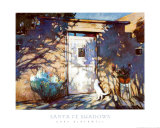Santa Fe Shadows Plakat av Gary Blackwell