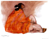 Seated Woman Pósters por R. C. Gorman Seated Woman Pósters por R. C. Gorman