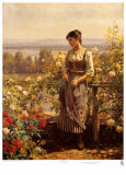 Ray of Sunshine Prints by Daniel Ridgway Knight