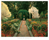 Jardin de Aranjuez Poster by Santiago Rusinol