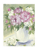 Peony II Posters by Patricia Roberts