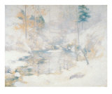 Armonía invernal Láminas por John Henry Twachtman
