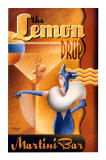 The Lemon Drop Martini Bar Poster by Michael L. Kungl