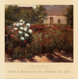 Garden at Giverny, c.1890 Posters av John Leslie Breck