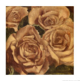 Rose Cluster II Prints by Linda Hanly