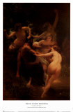 Ninfas y sátiro Póster por William Adolphe Bouguereau Ninfas y sátiro Póster por William Adolphe Bouguereau