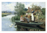 Le voyage vers la maison Poster par Henry John Yeend King