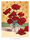 Rue Cler Roses II Poster by Linda Hanly