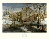 Mill in the Morning Print by Dan Campanelli