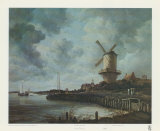 Windmühle bei Wijk Poster von Jacob Van Ruysdael