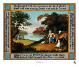 Peaceable Kingdom Kunstdrucke von Edward Hicks