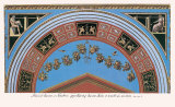 Loggia in the Vatican III (detail) Art by Raphael 