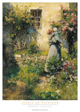 Jardín campesino Pósters por Robert William Vonnoh