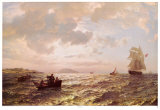 Fresh Breeze Prints by Hans F. Gude