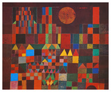 Castle and Sun Plakater av Paul Klee Castle and Sun Plakater av Paul Klee