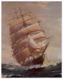 Windjammerromantik Poster von Frank Vining Smith