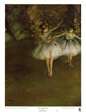 Edgar Degas - Two Dancers - Reprodüksiyon Edgar Degas - Two Dancers - Reprodüksiyon
