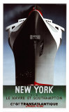 Adolphe Mouron Cassandre - Normandie - Poster