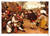Peasant's Dance Plakat autor Pieter Bruegel the Elder Peasant's Dance Plakat autor Pieter Bruegel the Elder