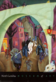 The Green Bridge II Posters af Lyonel Feininger The Green Bridge II Posters af Lyonel Feininger