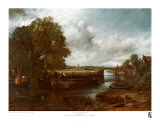 View on the Stour near Dedham Posters by John Constable