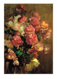 Roser Posters av Franz Arthur Bischoff Roser Posters av Franz Arthur Bischoff