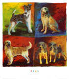 Perros: montaje Láminas por Stephen Teeter