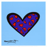 Blue About You Posters av Romero Britto