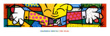 El abrazo Láminas por Romero Britto El abrazo Láminas por Romero Britto