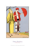 Roter Regenschirm Poster von Dumas-Boudreau 