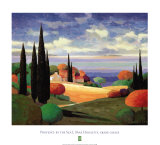 Provence by the Sea I Posters por Max Hayslette