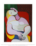 The Dream Poster von Pablo Picasso