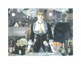 La barra del Folies-Bergere Pósters por Édouard Manet La barra del Folies-Bergere Pósters por Édouard Manet