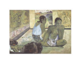 Te Rerioa Print by Paul Gauguin Te Rerioa Print by Paul Gauguin