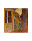 Door Open Onto the Garden Art by Pierre Bonnard