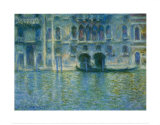 Palazzo Da Mula, Venice Poster von Claude Monet