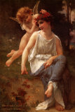 Vénus et Cupidon Posters par Guillaume Seignac