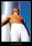 Hombre echado Lámina por James Franklin