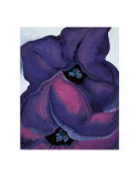 Georgia O'Keeffe - Purple Petunias, 1925 - Reprodüksiyon Georgia O'Keeffe - Purple Petunias, 1925 - Reprodüksiyon