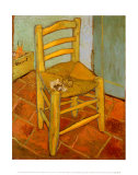 Van Gogh's Chair, c.1888 Kunst af Vincent van Gogh