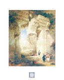 Gateway of the Great Temple Pósters por David Roberts