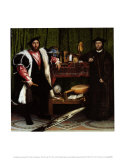 The Ambassadors, 1533 Prints by Hans Holbein the Younger