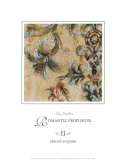 Profusión romántica II Pósters por Elizabeth Jardine
