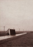 Mit dem Buch unterwegs Kunstdruck von Quint Buchholz